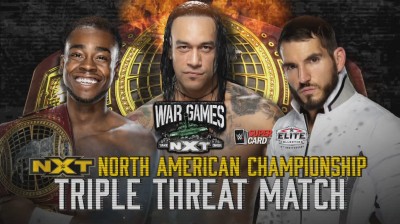 Leon Ruff Vs Damian Priest Vs Johnny Gargano - Campeonato Norte Americano de NXT - NXT TakeOver WarGames 2020