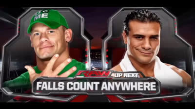 JOHN CENA VS ALBERTO DEL RIO - RAW 3 DE SEPTIEMBRE DE 2012