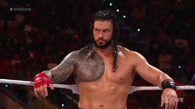 BIG E VS BOBBY LASHLEY VS ROMAN REIGNS: TRIPLE THREAT MATCH: MONDAY NIGHT RAW 2021