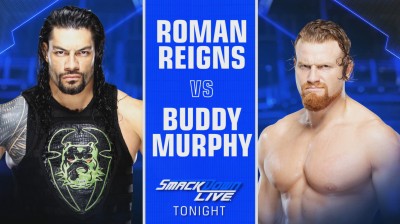 Roman Reigns Vs Buddy Murphy - SmackDown 13/08/2019