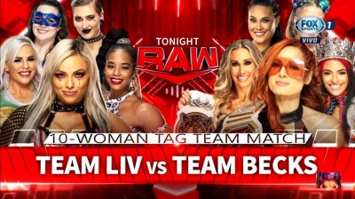 Team Liv Vs Team Becks - RAW 29/11/2021