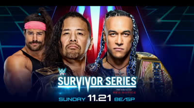 SHINSUKE NAKAMURA VS DAMIAN PRIEST - SURVIVOR SERIES 2021 KICK OFF