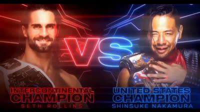 SETH ROLLINS VS SHINSUKE NAKAMURA - SURVIVOR SERIES 2018