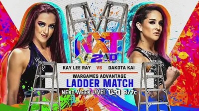 Kay Lee Ray Vs Dakota Kai - Ladder Match - NXT 2.0 30/11/2021