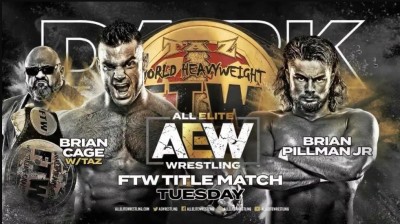 Brian Cage Vs Brian Pillman Jr. - Campeonato de FTW - Dark 14/07/2020