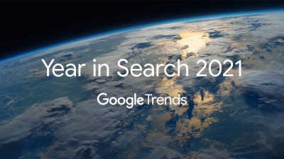 Trends 2021 on Google