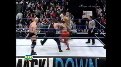 Kurt Angle Vs The Rock Vs "Stone Cold" Steve Austin Vs The Undertaker - Campeonato de WWF - SmackDown 07/12/2000