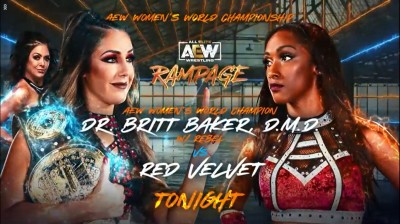 Dr. Britt Baker DMD Vs Red Velvet - Campeonato Mundial Femenino de AEW - Rampage 13/08/2021