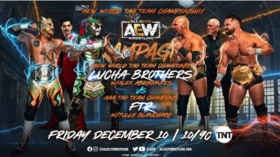 Lucha Brothers Vs FTR - Campeonatos Mundiales en Parejas de AEW - Rampage 10/12/2021