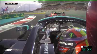 Hamilton vs Pérez Abu Dhabi 2021