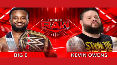 BIG E VS KEVIN OWENS - RAW 29 DE NOVIEMBRE DE 2021