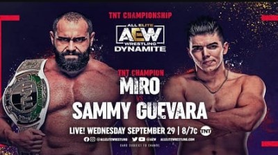 Miro Vs Sammy Guevara - Campeonato de TNT - Dynamite 29/09/2021