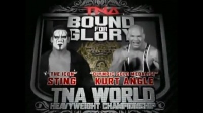 Kurt Angle Vs Sting - Campeonato Mundial Peso Pesado de TNA - Bound for Glory 2007
