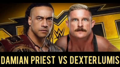 DAMIAN PRIEST VS DEXTER LUMIS - NXT 14 DE OCTUBRE DE 2020