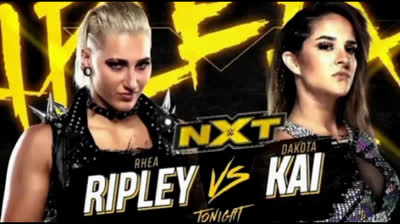 RHEA RIPLEY VS DAKOTA KAI - NXT 23 DE DICIEMBRE DE 2020