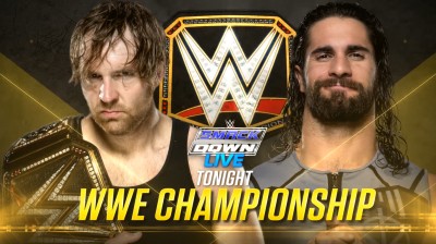 Dean Ambrose Vs Seth Rollins - Campeonato de WWE - SmackDown 19/07/2016