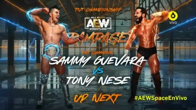 Sammy Guevara Vs Tony Nese - Campeonato de TNT - Rampage 03/12/2021