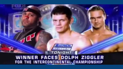MVP VS CODY RHODES VS DREW MCINTYRE - SMACK DOWN 5 DE NOVIEMBRE DE 2010