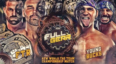 FTR Vs The Young Bucks - Campeonatos Mundiales en Parejas de AEW - Full Gear 2020
