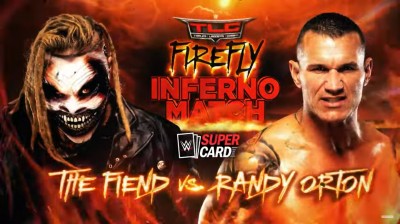 "The Fiend" Bray Wyatt Vs Randy Orton - Firefly Inferno Match - TLC 2020