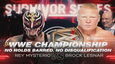 REY MYSTERIO VS BROCK LESNAR - SURVIVOR SERIES 2019