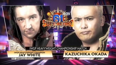 Jay White Vs Kazuchika Okada - Campeonato Peso Pesado de la IWGP - G1 Supercard