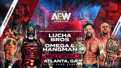 Kenny Omega y "Hangman" Adam Page Vs Lucha Brothers - Campeonatos Mundiales en Parejas de AEW - Dynamite 19/02/2020