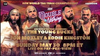 The Young Bucks Vs Jon Moxley y Eddie Kingston - Campeonatos Mundiales en Parejas de AEW - Double Or Nothing 2021