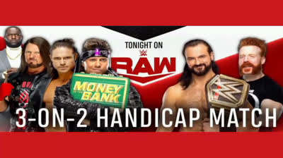 AJ STYLES & JOHN MORRISON & THE MIZ VS DREW MCINTYRE & SHEAMUS - RAW 7 DE DICIEMBRE DE 2020