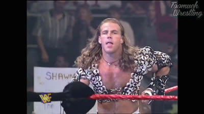 SHAWN MICHAELS VS MANKIND: SINGLES MATCH: MONDAY NIGHT RAW 97