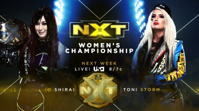 Io Shirai Vs Toni Storm - Campeonato Femenino de NXT - NXT 10/03/2021