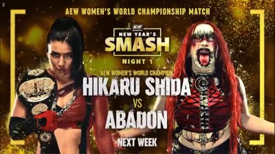 Hikaru Shida Vs Abadon - Campeonato Mundial Femenino de AEW - Dynamite 06/01/2021