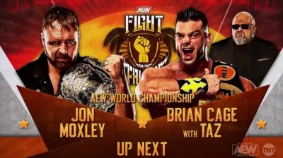 Jon Moxley Vs Brian Cage - Campeonato Mundial de AEW - Dynamite Fight For The Fallen 15/07/2020