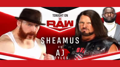 SHEAMUS VS AJ STYLES - RAW 14 DE DICIEMBRE DE 2020