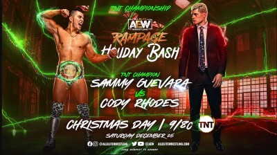 Sammy Guevara Vs Cody Rhodes - Campeonato de TNT - Rampage Holiday Bash
