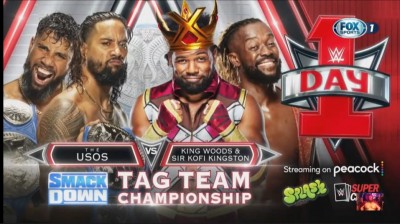 The Usos Vs The New Day - Campeonatos en Parejas de SmackDown - Day 1 2022