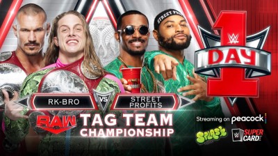 RK-Bro Vs The Street Profits - Campeonatos en Parejas de RAW - Day 1 2022