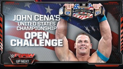 John Cena Vs Dolph Ziggler - Campeonato de los Estados Unidos - RAW 12/10/2015