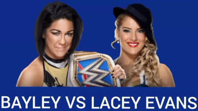 BAYLEY VS LACEY EVANS - SMACK DOWN 17 DE ENERO DE 2020