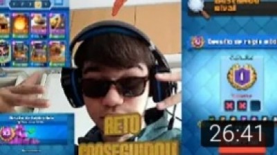 Remonto un 1-2 en el desafío de triple de elixir con este mazo( muy épico)