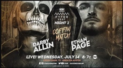 Darby Allin Vs Ethan Page - Coffin Match - Dynamite Fyter Fest Noche 1 14/07/2021