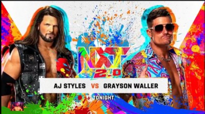 AJ Styles Vs Grayson Waller - NXT 2.0 11/01/2022