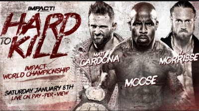 Moose Vs Matt Cardona Vs W. Morrisey - Campeonato Mundial de Impact - Hard To Kill 2022