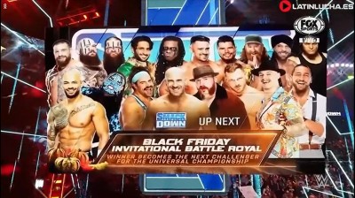 Black Friday Invitational Battle Royal Contendiente N°1 Título Universal 26/11/2021