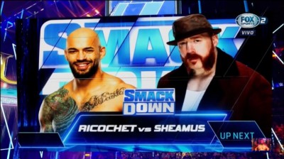 Ricochet Vs Sheamus - SmackDown 14/01/2022