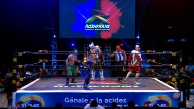 Fénix Vs Laredo Kid Vs Puma King Vs Taurus - Megacampeonato de AAA - AAA Conquista Total Gira 2019