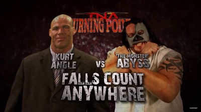 Abyss Vs Kurt Angle - Falls Count Anywhere - Turning Point 2008