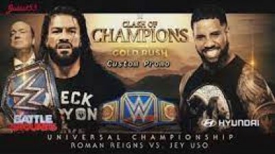Roman Reigns VS Jey Uso Universal title Match