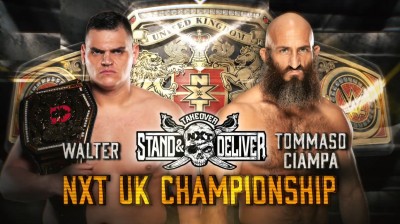 WALTER Vs Tommaso Ciampa - Campeonato del Reino Unido de NXT - NXT TakeOver Stand & Deliver Noche 1