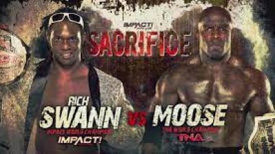 Moose vs. Rich Swann - Unified Title Match - Sacrifice 2021